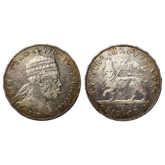 Etiopia – Menelik II – 1 Birr – 1889