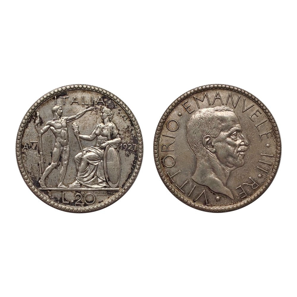 Vittorio Emanuele III – 20 Lire Littore – 1927